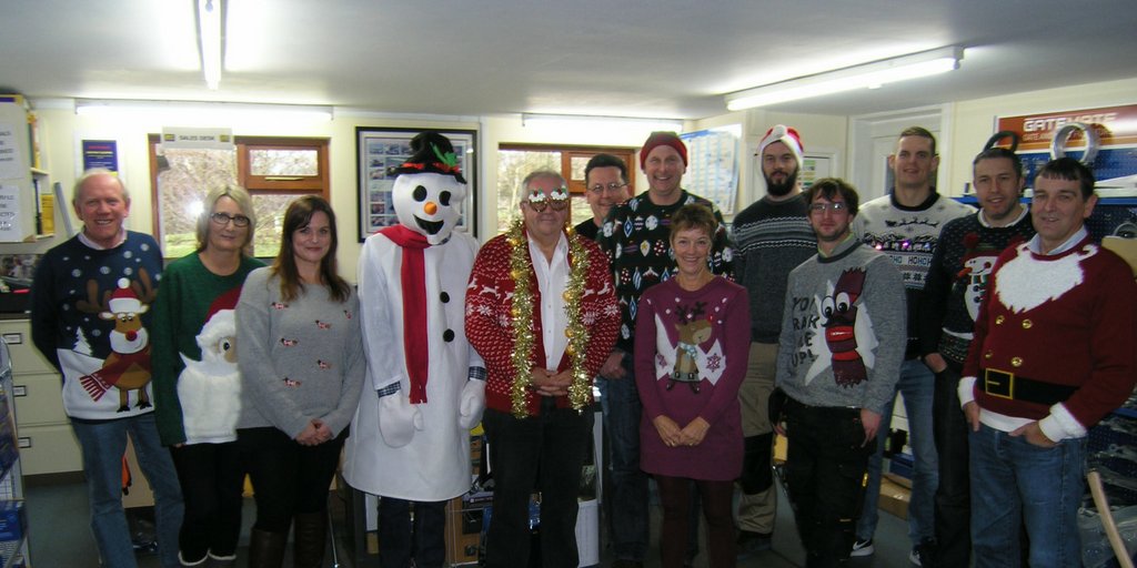 #christmasjumperday2017 at NFF!