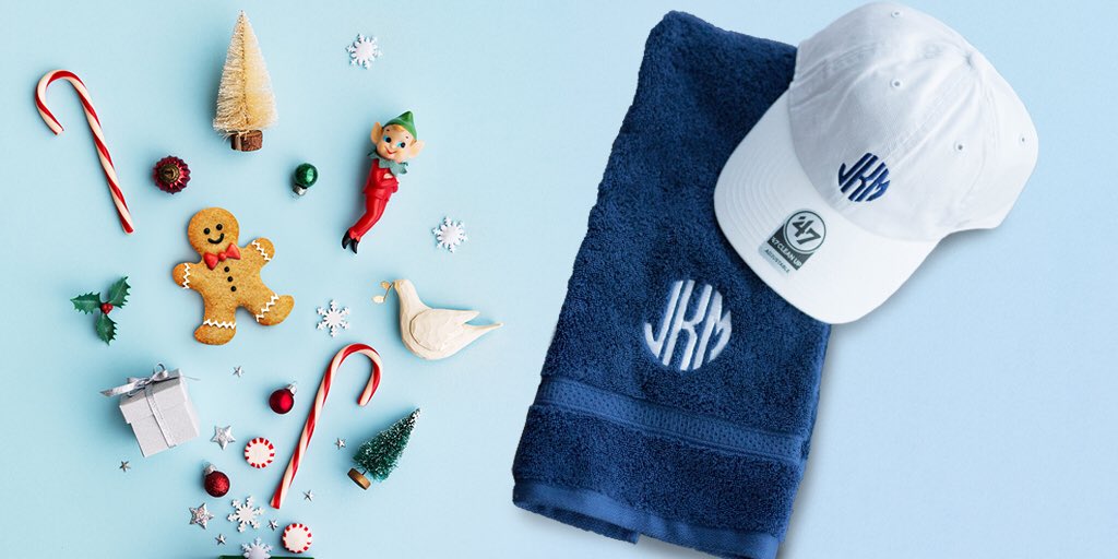 LidsCustom's tweet photo. Day 1️⃣2️⃣ of #12DaysofStitchmas brings a personal touch to your 🎁 that can be duplicated on gifts you purchase elsewhere! See associates in-store for details! ⚠️ There is still time in-store only to get your items customized before Christmas ⚠️ https://t.co/F86wTZmjfC