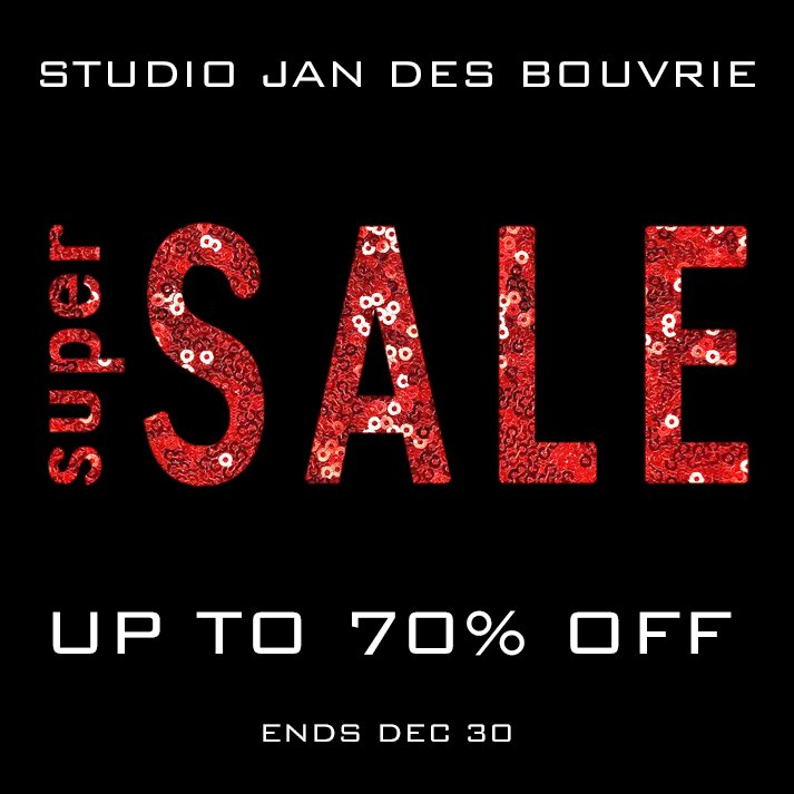WOW!! Up to 70% off on design * furniture * luxury. Be there! Studio Jan des Bouvrie | <a href="/Het_Arsenaal/">Het Arsenaal</a> Naarden. #designsale #sale #design