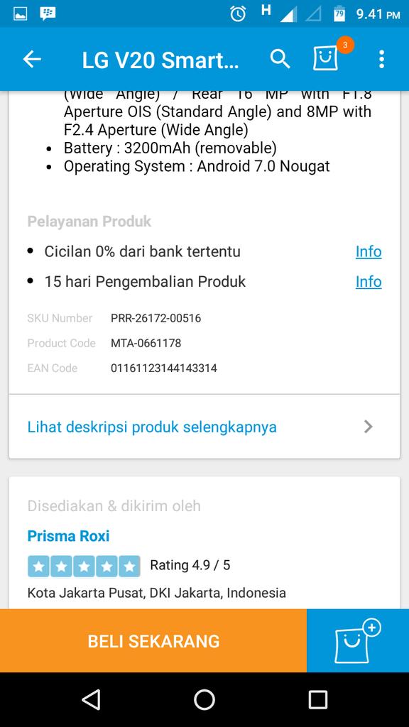 qim_official's tweet photo. @BlibliCare kalau produk yg ini apa benar free batre kit ? https://t.co/pJnoEXLn9E