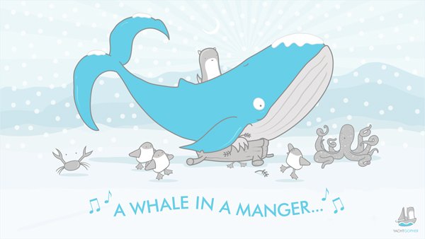 YachtGopher's tweet photo. Season's Greetings from YachtGopher!! https://t.co/w8PaquLmEd