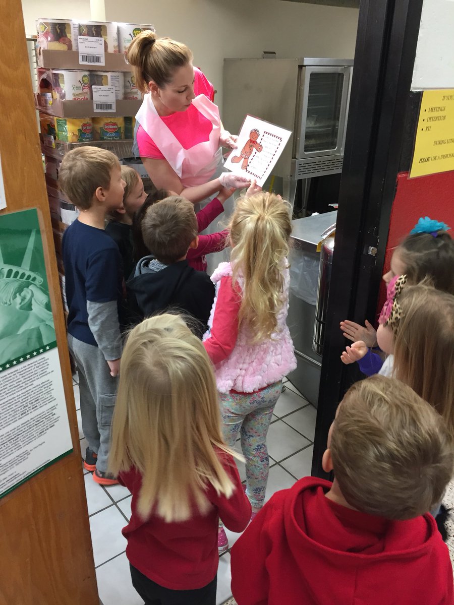 koobs83's tweet photo. The Gingerbread Man had us running around school looking for clues on our scavenger hunt! “Run, run, run as fast as you can! You can’t catch me! I’m the GINGERBREAD MAN!” #GoStockbridge #4KRocks https://t.co/Fn7VgFiO0u