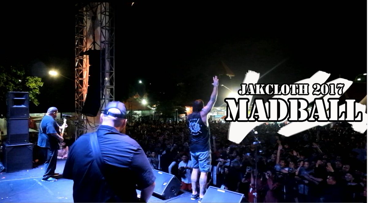 MADBALL LIVE AT JAKCLOTH youtu.be/qjaKMHkjp8c