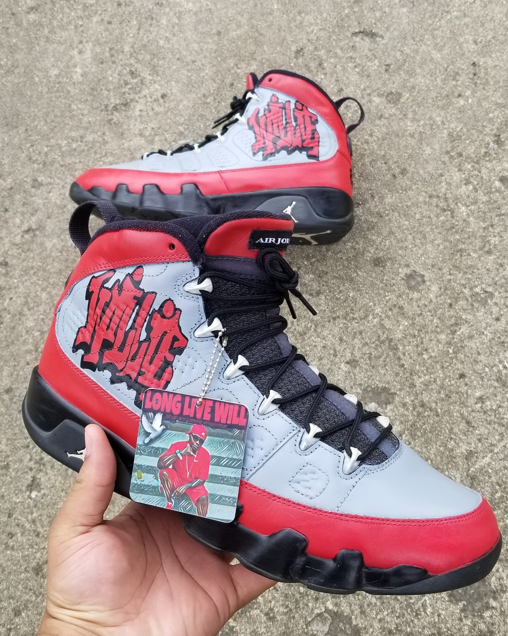 Custom jordan 9s Clearance