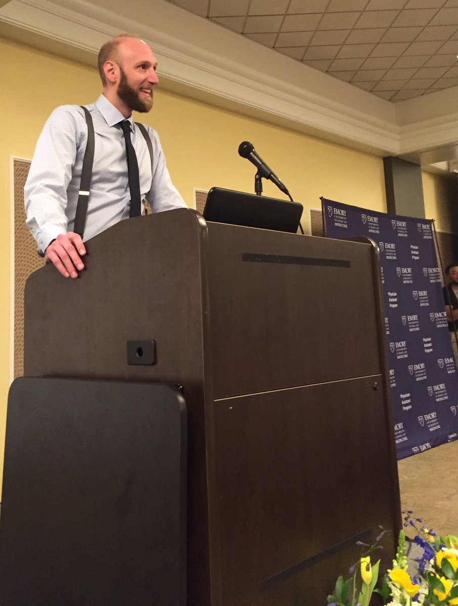Ted Johnson MD MPH (@baldheadted) on Twitter photo Daniel Reichman, PA-S, recovering from that embarrassing moment once discovering he was NOT the keynote speaker #EmoryPA2017 <a href="/EmoryPASOM/">Emory PA Program</a> Daniel Reichman, PA-S, recovering from that embarrassing moment once discovering he was NOT the keynote speaker #EmoryPA2017 <a href="/EmoryPASOM/">Emory PA Program</a>