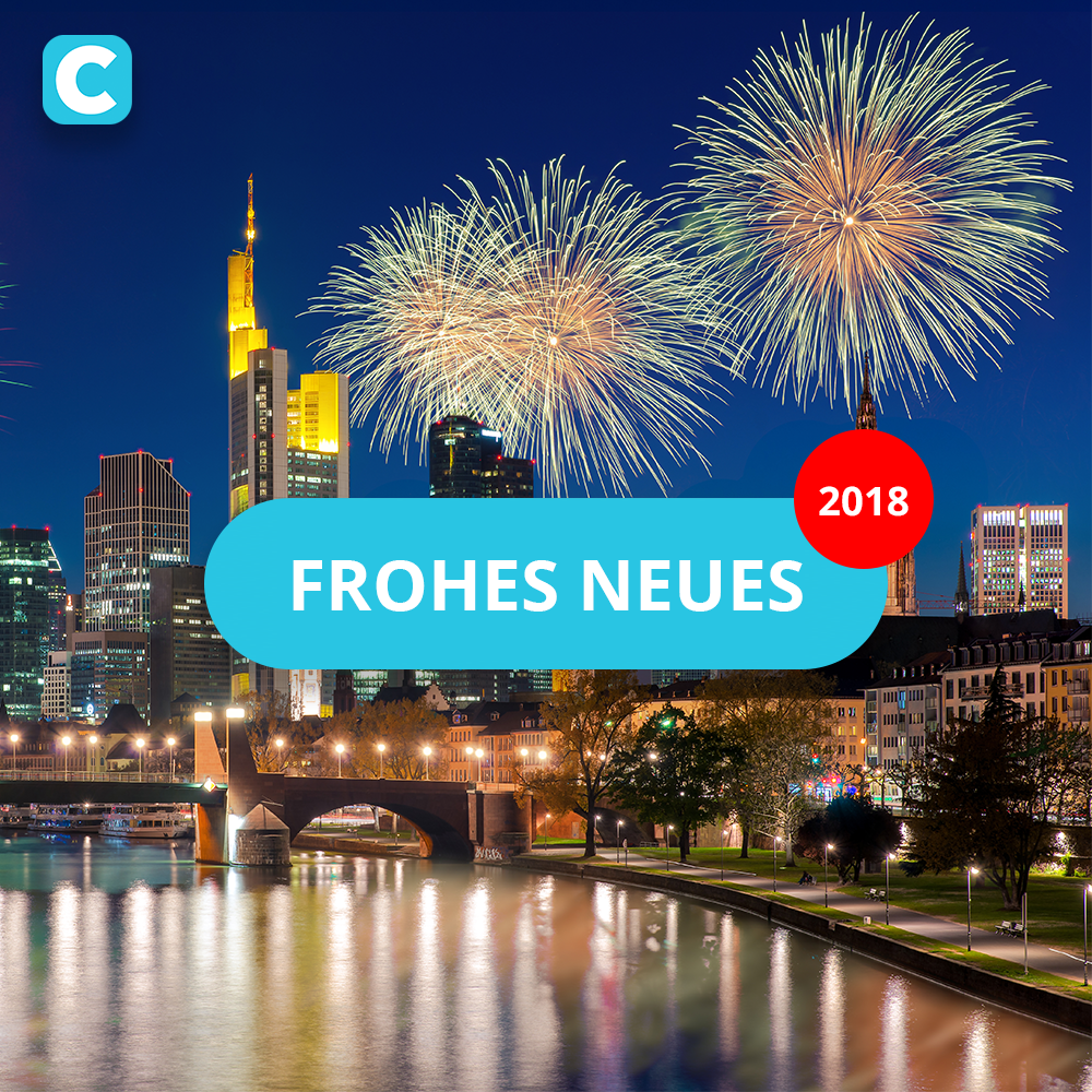 Ein frohes #Neujahr an dich und deine #Hausgemeinschaft. #2018 wird ein erfolgreiches Jahr! 🎊