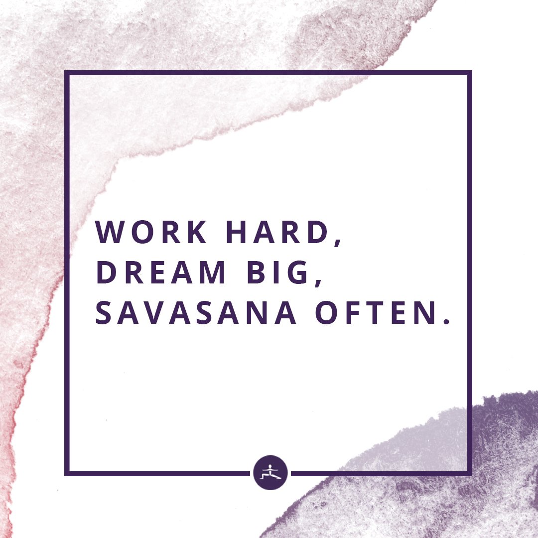 A motto we can get behind. #YogaFitLife