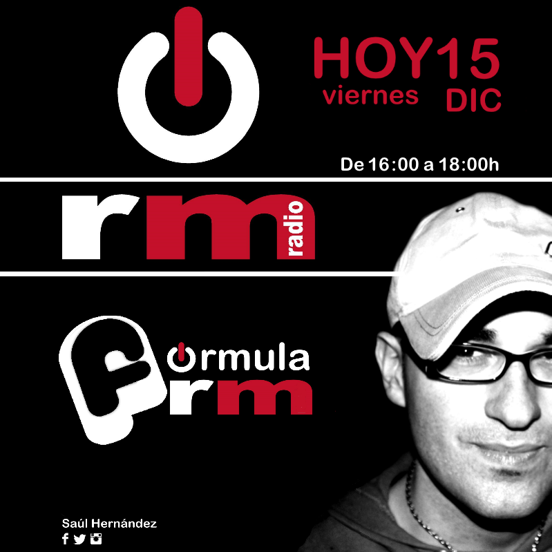 rmradio's tweet photo. ¡Solo por HOY, Saúl Hernández toma el control de la tarde en este viernes 15 de diciembre, con "Fórmula RM" desde RM Radio!. Envía tu "Audio WhatsApp" y mensaje en directo al 655 120 120...
¡La tarde es tuya, en RM Radio! 🎙️🎧🎶🎶🎶👋🤗
#RMRadio #FormulaRM #sauldj https://t.co/gRxaoErvNQ