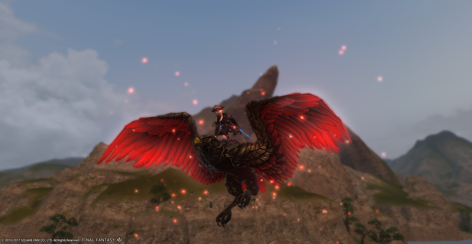 Ticoruzel 赤魔用にあつらえたフライングマウント ラースラナー 極ラーヴァナにこもって取れたのですが Bgmが蛮神戦のアレでちょっとしょげる あと合いそうなのは 極ラクシュミ Ff14