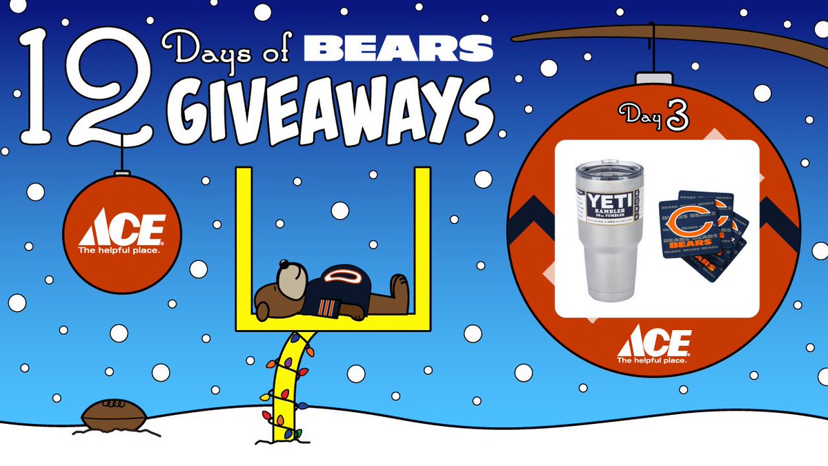BearsLocal's tweet image. Thirsty? Win 1 of 10 YETI Rambler 30oz Travel Tumblers from @AceHardware &amp;amp; #Bears coasters. RT by 3p CT &amp;amp; enter in our App. #Bears12Days 

🎁: chgobrs.com/2gtBQdA