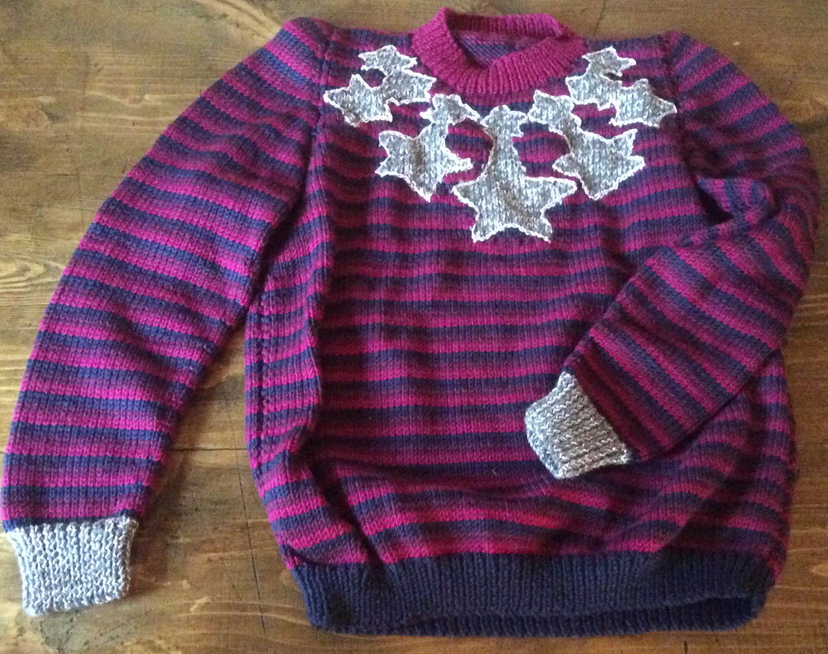 To celebrate #ChristmasJumperDay, we challenged <a href="/AnnaKnits/">Anna Wilkinson</a> to create some Tatty inspired knitwear and are giving YOU the chance to win this gorgeous piece! Head over to Instagram for more details 👉 ow.ly/Yvu130hdMdL 👉