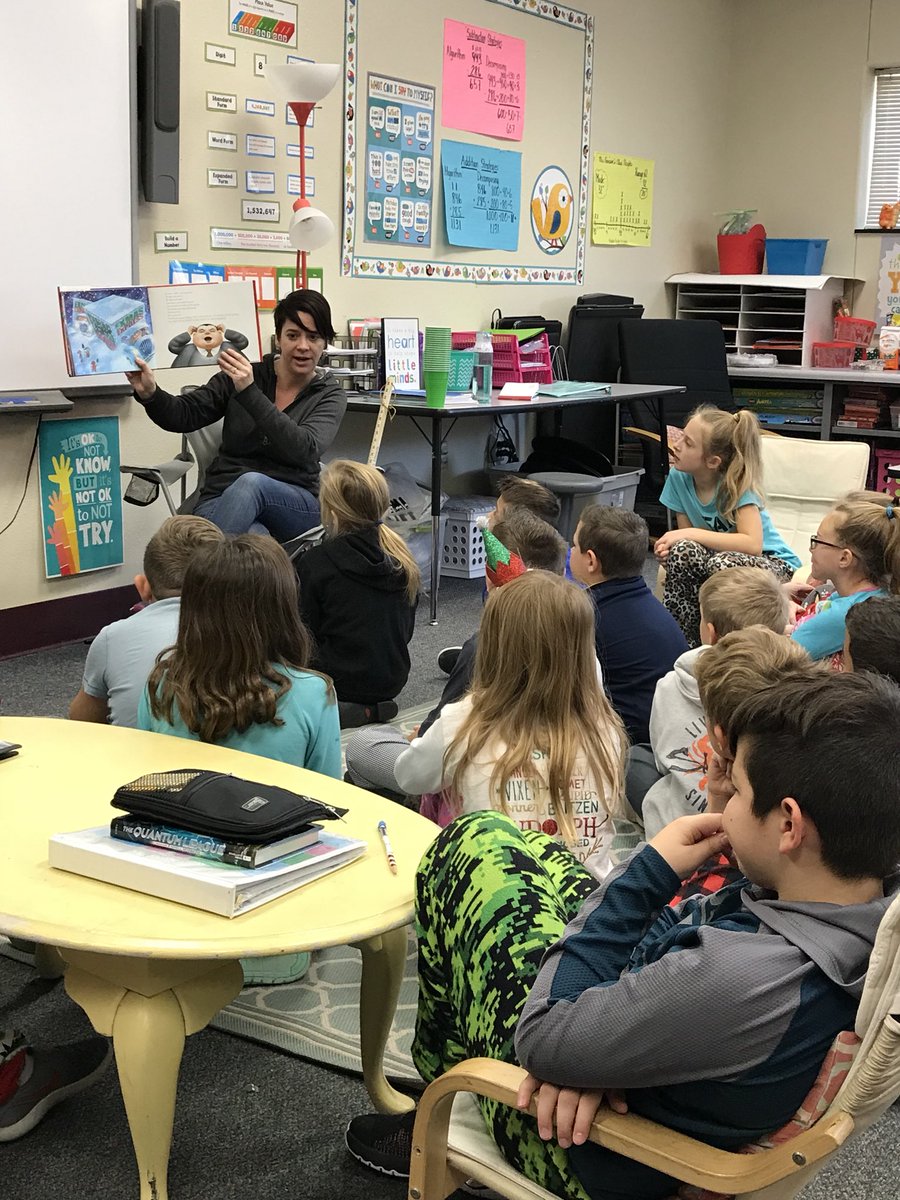 RdeFourth's tweet photo. Our 4th graders are mesmerized by “Santa Kid”! Thanks for sharing some magic with us @JP_Books Can you grant our Christmas wish and reply to our tweet? #kidsaresmallbutkidsaresmart https://t.co/uaXgMBiNtn