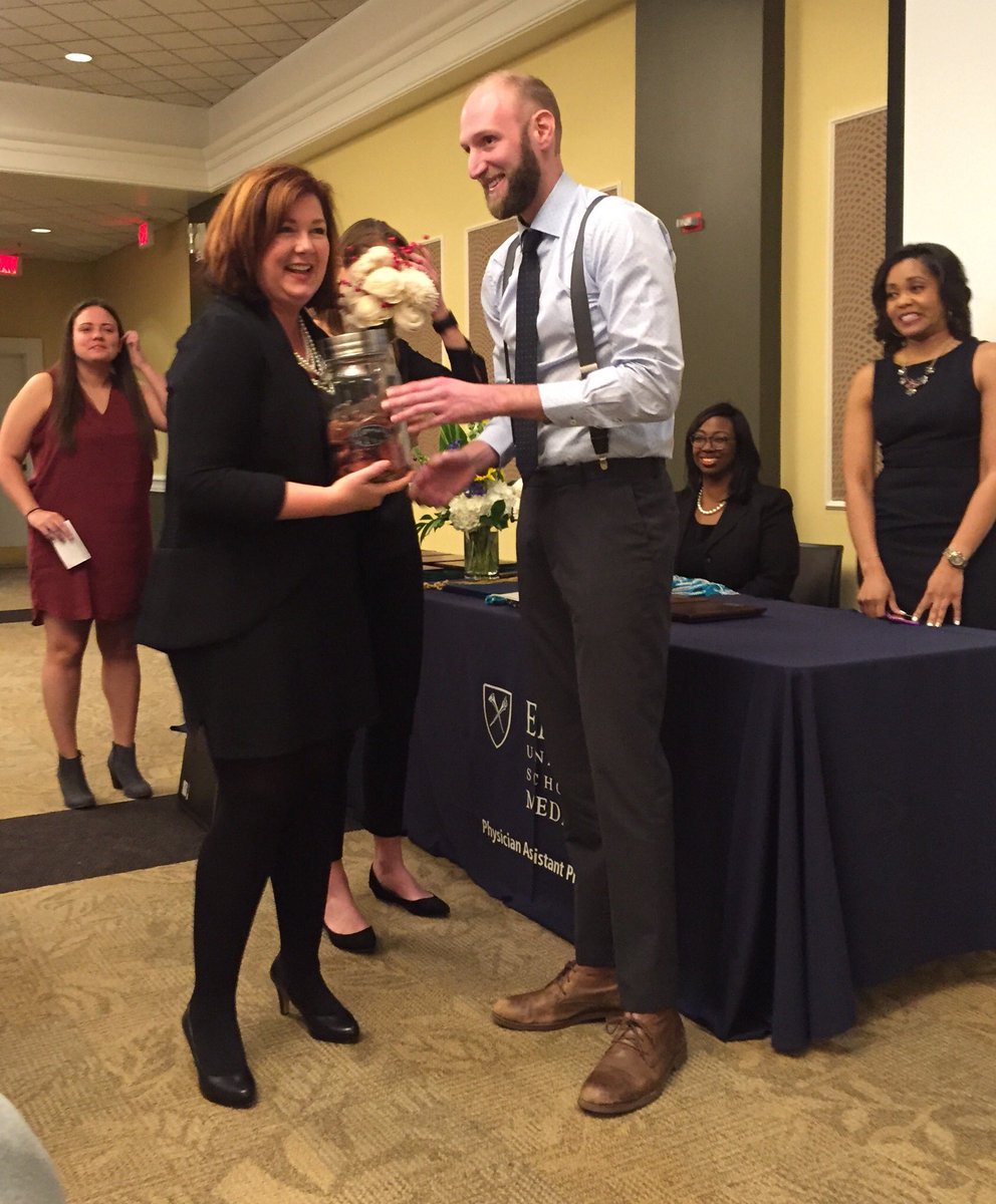 Ted Johnson MD MPH (@baldheadted) on Twitter photo Receiving a special recognition for faculty is <a href="/Jlguest/">Dr. Jodie L. Guest</a> Thoughtfully, the class included dog chews for therapy dog Harper Lee #vegetarianreceivingpigears? Receiving a special recognition for faculty is <a href="/Jlguest/">Dr. Jodie L. Guest</a> Thoughtfully, the class included dog chews for therapy dog Harper Lee #vegetarianreceivingpigears?