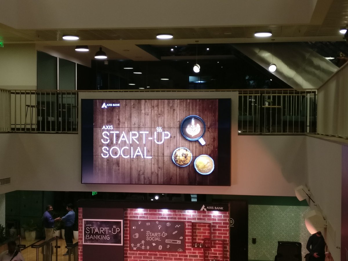 hjsblogger's tweet photo. Here at @WeWork in Bangalore to listen what startup founders have to say #AxisStartupSocial #WeWorkBLR https://t.co/Rm1QAxwZ8q