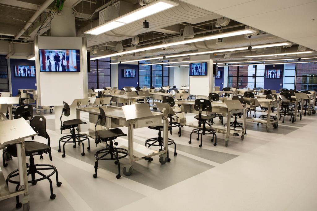 TuftsUniversity's tweet photo. Last night we dedicated the new Michael Jaharis Jr. Anatomy Laboratory at @TuftsMedSchool! https://t.co/YjEacXHStz https://t.co/dG6N4tLLp5