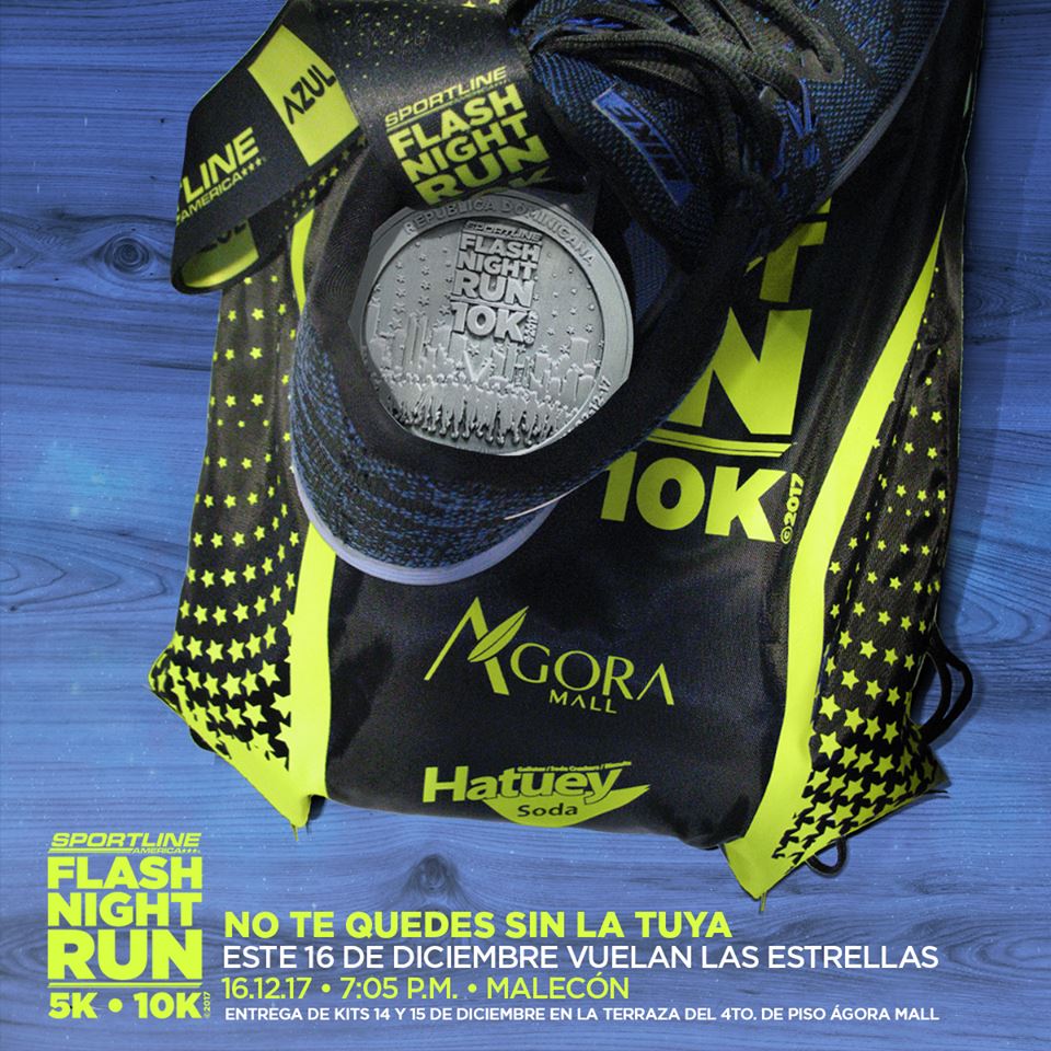 Agoramallrd's tweet photo. No olvides que puedes obtener tu kit hoy en nuestro nivel 4 de Ágora Mall,  de 11:00 am a 8:00 pm. Inscripciones disponibles a través de https://t.co/QfpD8hFk9l y en la tienda Sportline América RD en nuestro nivel 2. #flashnightrunrd #AgoraMall https://t.co/h8M5XUExu5