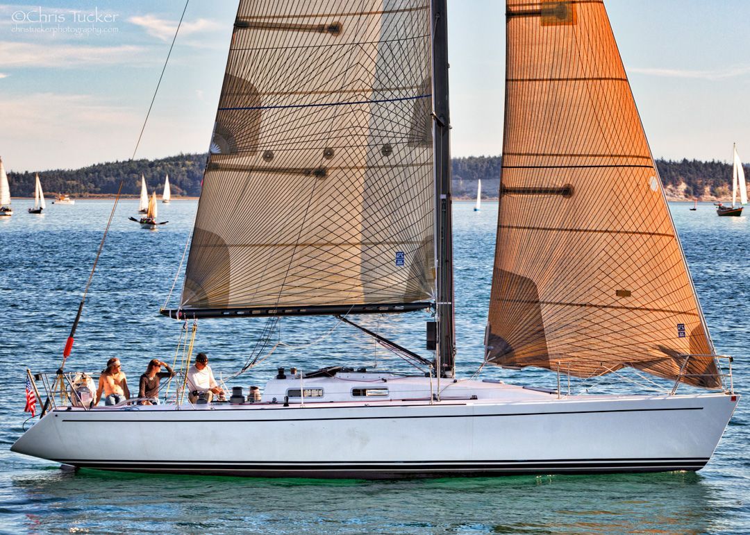__ASA__'s tweet photo. A Tripp 40 cutting a nice profile. #ASASailing #Sailig #Sailboat #Sail #Lovetosail https://t.co/2DbYsja9qI