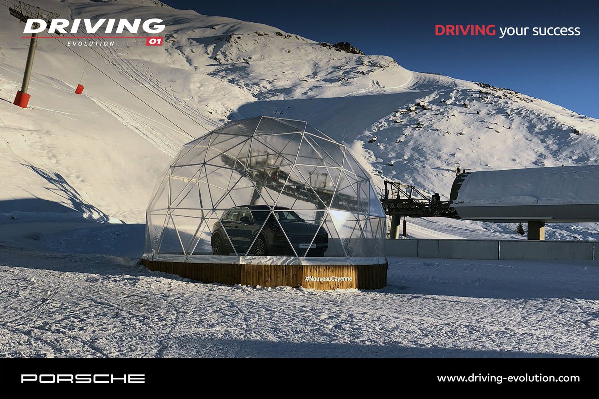 driving_evo's tweet photo. Et c’est parti pour les essais hivers @Porsche organisés par @driving_evo dans les stations de @Meribel3vallees, Megève et Val d’Isère. Venez-nous voir toute la saison et essayer les nouveaux modèles de la marque !
#DRIVINGEVOLUTION #PORSCHE #CAYENNE #NOUVEAUCAYENNE #MERIBEL #ROK https://t.co/scaGmCmSEk
