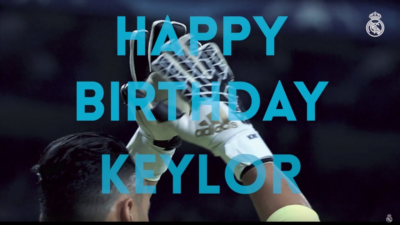 Happy 31st Birthday Keylor Navas!  
