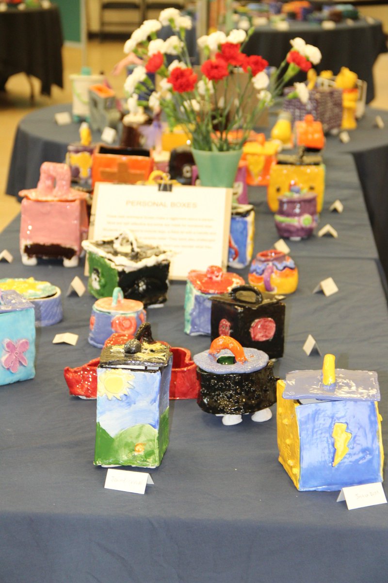 CWSMS_STEM's tweet image. Art Exhibit @CWSMS_STEM #art