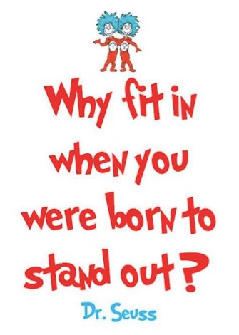 CircusMagic's tweet image. Why fit in when you were born to stand out? - Dr. Seuss