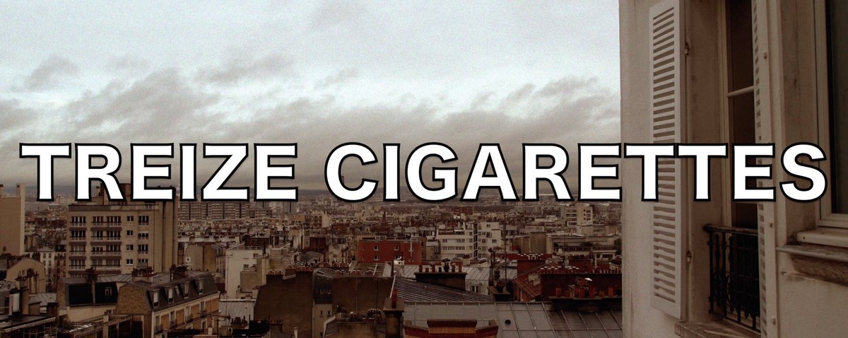 ▪️TREIZE CIGARETTES ▪️
A video by Cheng Ran with a script by Da Mian. 13 stories filmed, written, spread and performed 〰 With Dimitri Shlelein &amp; Xingchi Yan (Musicians), Lorenz Jack Chaillat &amp; Daria Pouligo (Performers)

[DEMAIN] 16/12/2017 à 17h15 &amp; 17h45 @cine13theatre