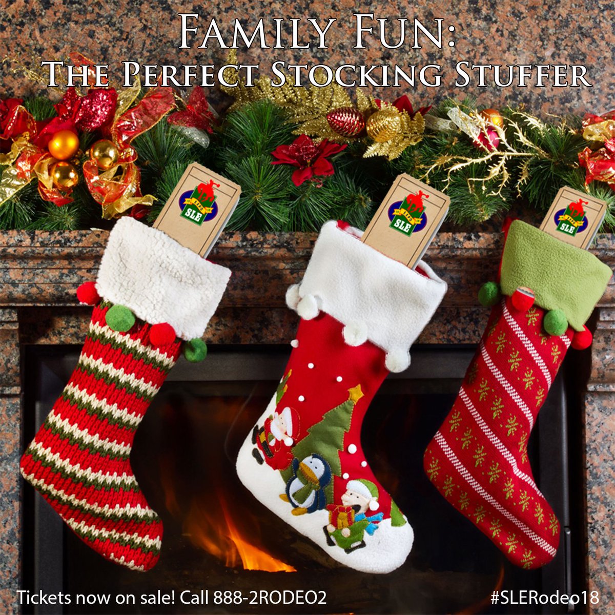 SLERodeo's tweet image. #SLERodeo18 TICKETS ARE NOW ON SALE!
Call 888-2RODEO2 today and let us help you give the gift of family fun for #Christmas this year. SLERodeo.com