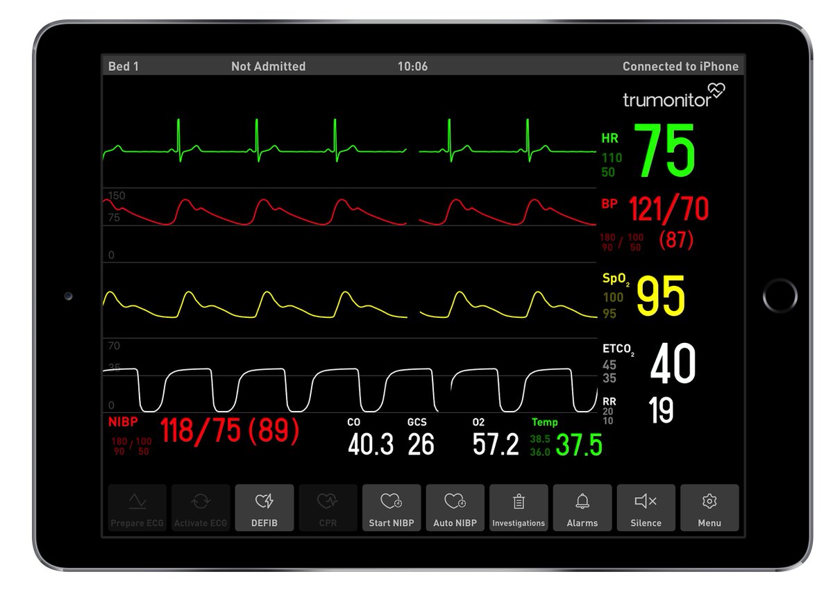 TruCorp_'s tweet photo. Do you want a FREE 21 day trial of our new #TruMonitor App?
Adjustable patient monitoring solution with adjustable parameters, 30+ ECGs, sound effects, Xray/CT images, create and store scenarios and much more!
•Easy to Set-up
•Easy to Access
•Easy to Use
E: info@trucorp.com https://t.co/4IGSwx9pEG