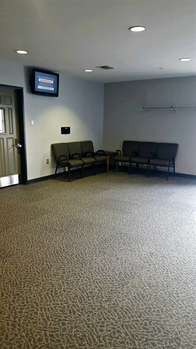 dcgcontractor's tweet photo. #DCGContractor recently completed a foyer expansion and renovation for @GraceBaptistVA  
#Construction #DCGContractor #Building #Renovation #YourVision #OurCommitment https://t.co/qBrbvtYuJm