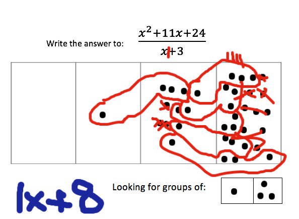 FCMathLAB's tweet image. We jumped from grade school math to higher levels of algebra in one class. #ExplodingDots @GlobalMathProj  #MTBoS @SeeSaw