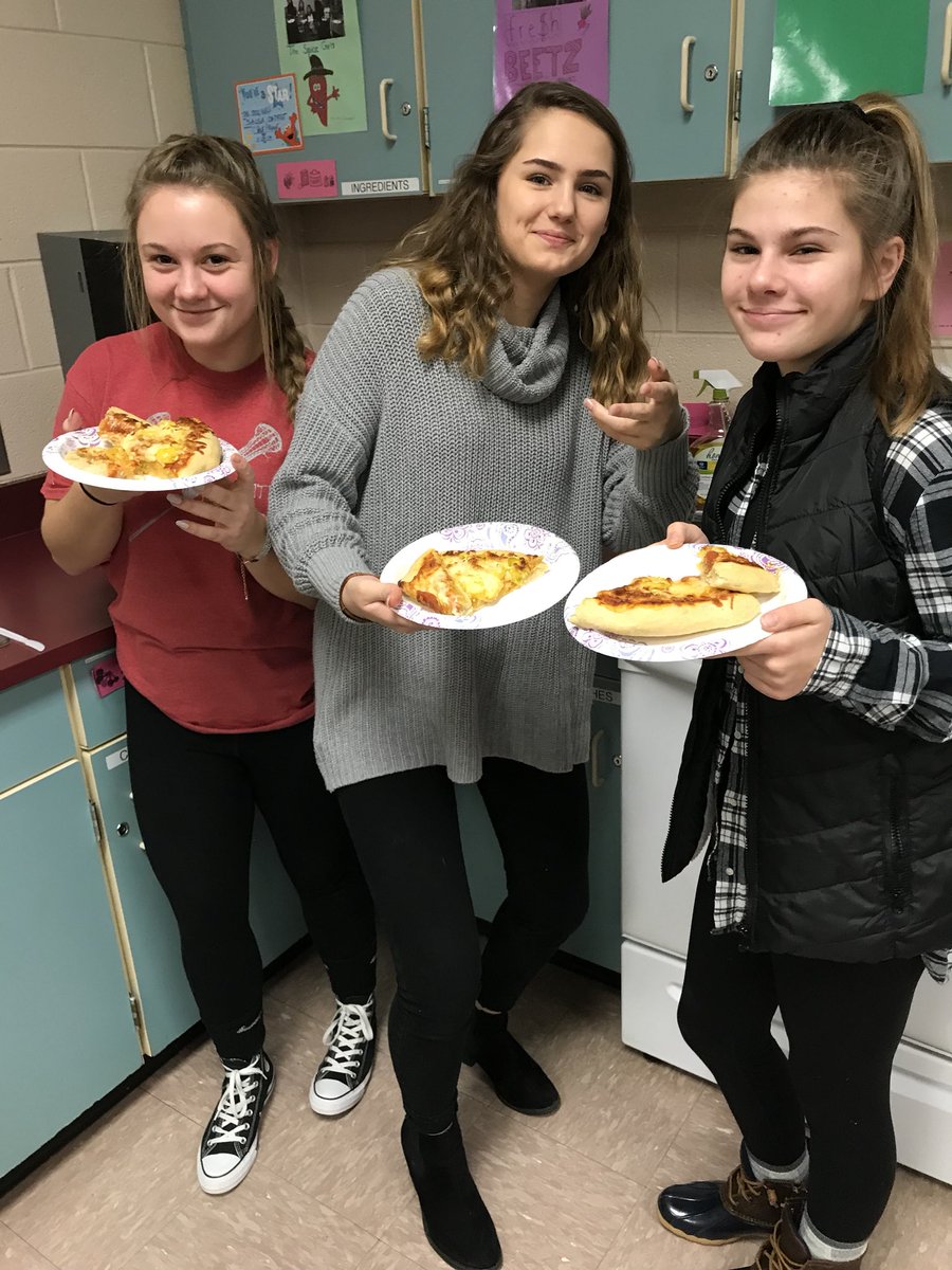 Homemade pizza was a huge success <a href="/DavidsonHS/">Hilliard Davidson</a>