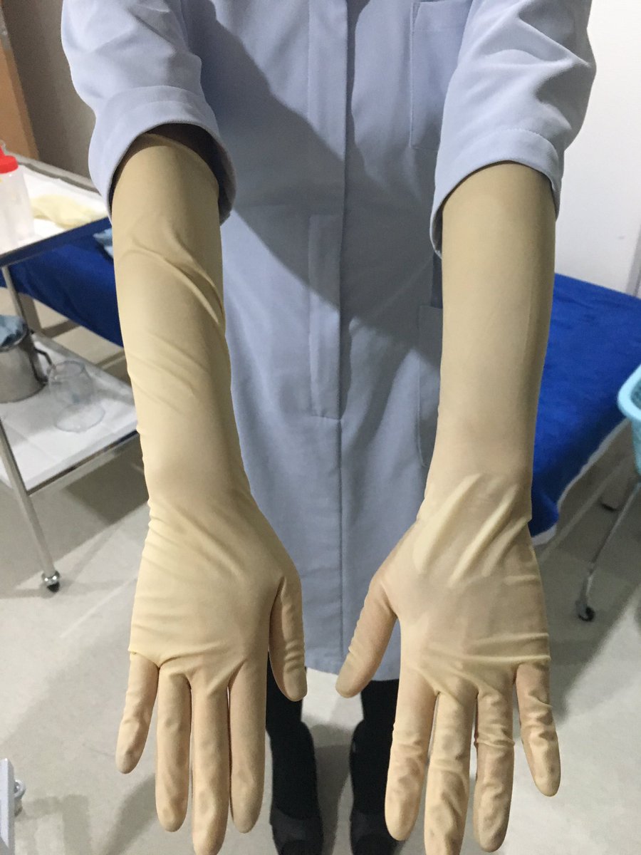 片付け中に手袋！撮ってもらいました。高まるぅ。