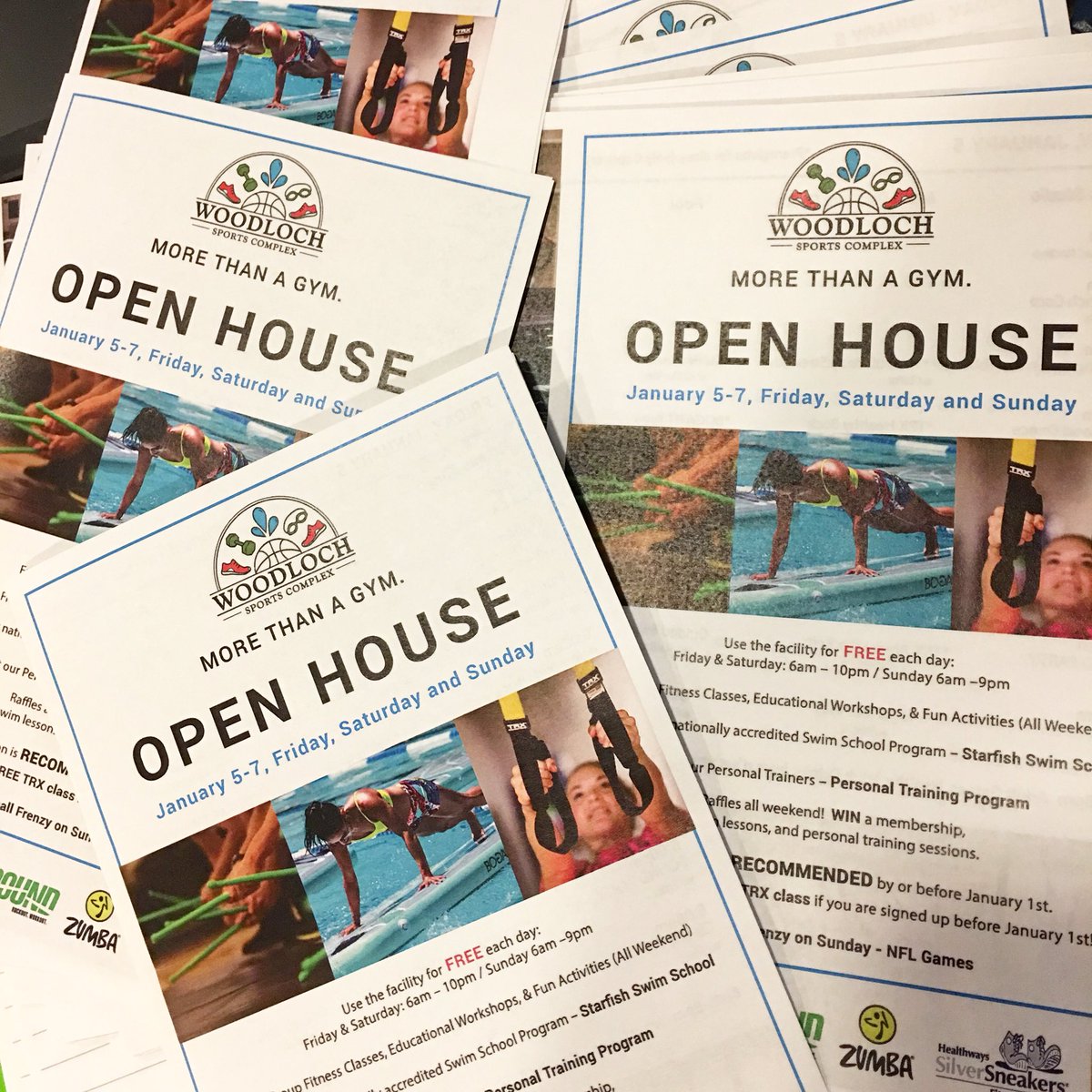 WoodlochSSC's tweet photo. OPEN HOUSE JANUARY 5-7! Fitness classes, raffles, open swim, Sunday NFL in the pool and more! #woodlochsportscomplex #woodloch #poconos https://t.co/qKQKAtRpuV