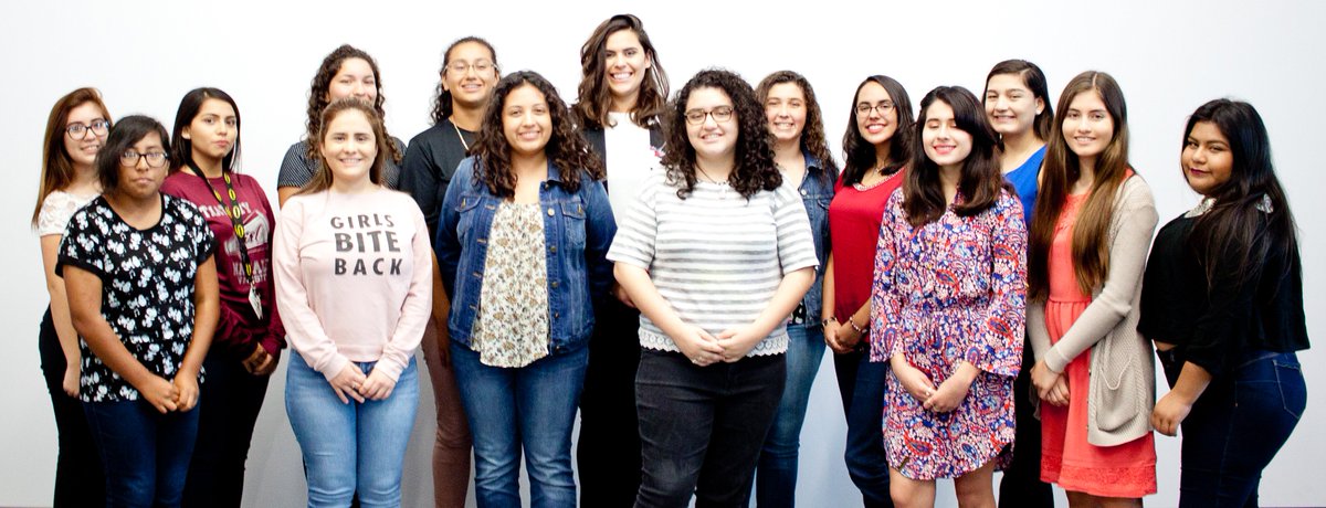MissionEDC's tweet photo. Welcome Mission EDC's new CREW! It's a career advancement program for Mission HS girls. Career Readiness &amp; Empowerment of Women is a multidisciplinary, year-long internship for young women. It's a big deal!   https://t.co/Th8Zn3SVv4 @MissionCISD @MissionCOC @STEMWomen #STEAM https://t.co/KCniFk0cqs