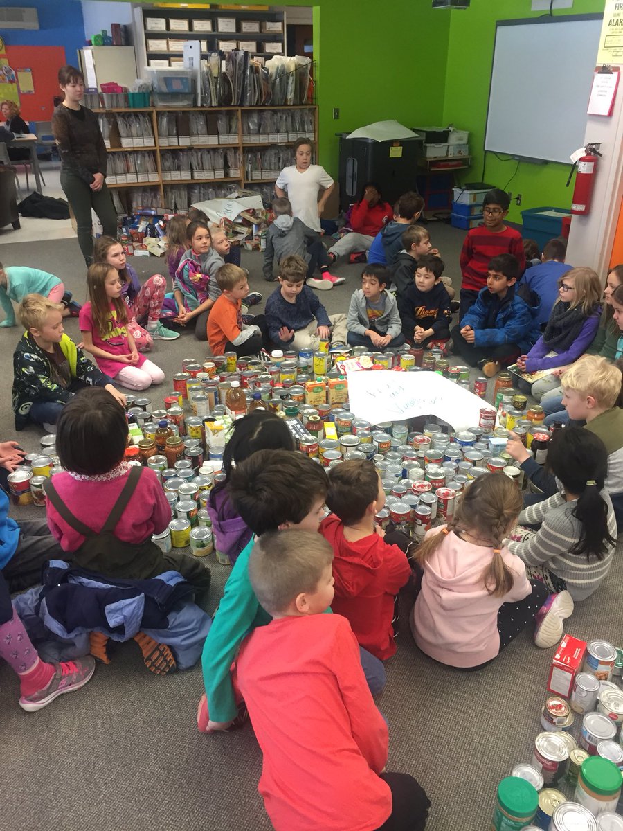 ms_donnini's tweet photo. The Grade 4, 2, and 1 Ss @StIsidoreKanata are busy counting all the food donations for @KanataFoodCpbrd ! Our School donated 1010 food items! So proud! 👏👍 https://t.co/TqI3fC7Z3d
