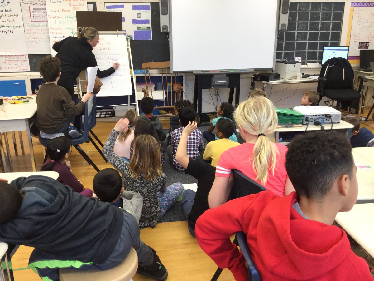 MrKocan's tweet image. Going on now, co-teaching a math lesson to build communication in math @TDSB_Bowmore @TalciaRichards #plc #mathplc