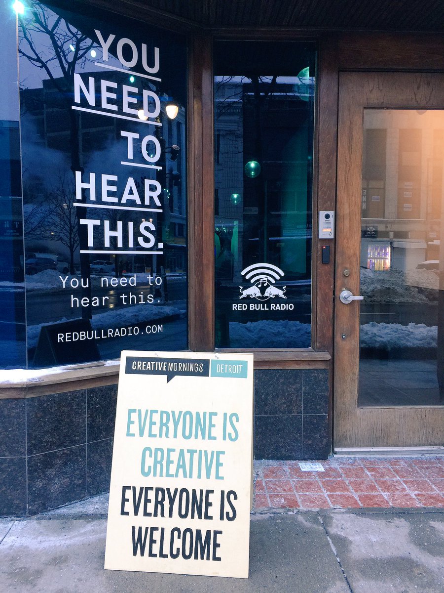 Catch313's tweet image. Context | Creative Mornings Detroit feat. Sarah Gallimore 👋🏾☕️🍩 #cmdet #creativemornings