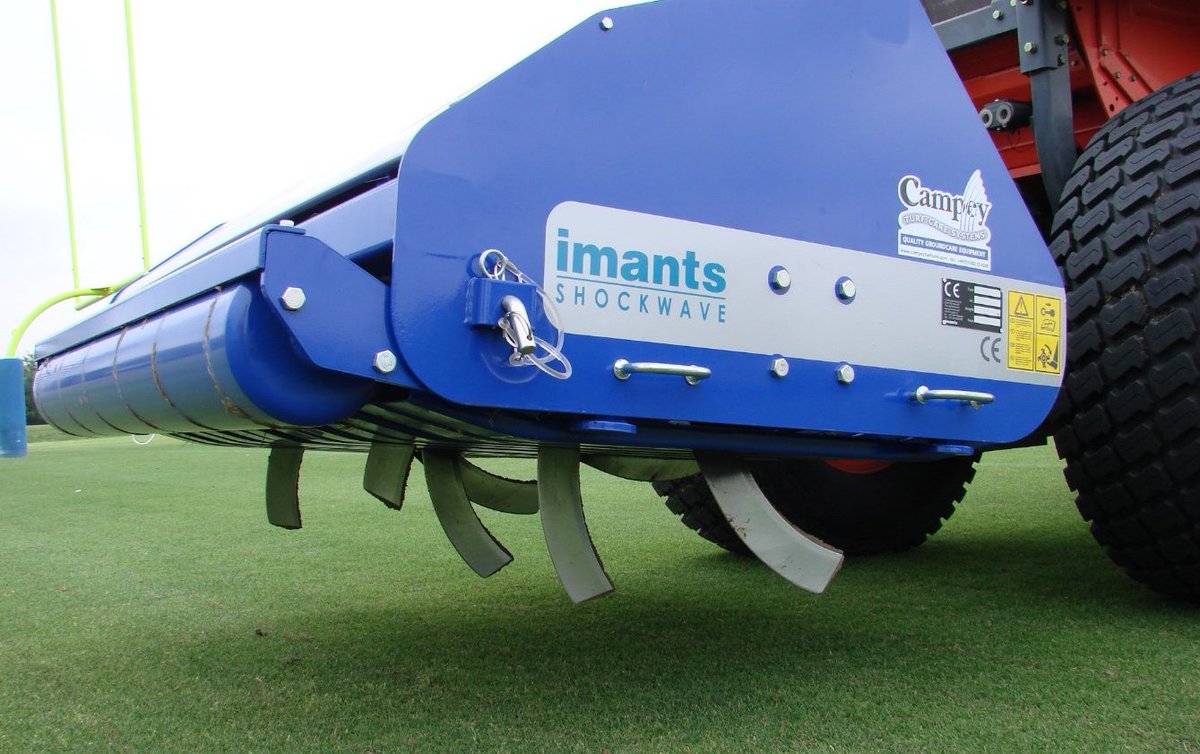 ALS_Contracts's tweet photo. On the third day of Xmas my true love sent to me, an imants Shockwave, two turtle doves and a partridge in a pear tree @CampeyTurfCare #Decompaction https://t.co/QDJ0xwS3ZV