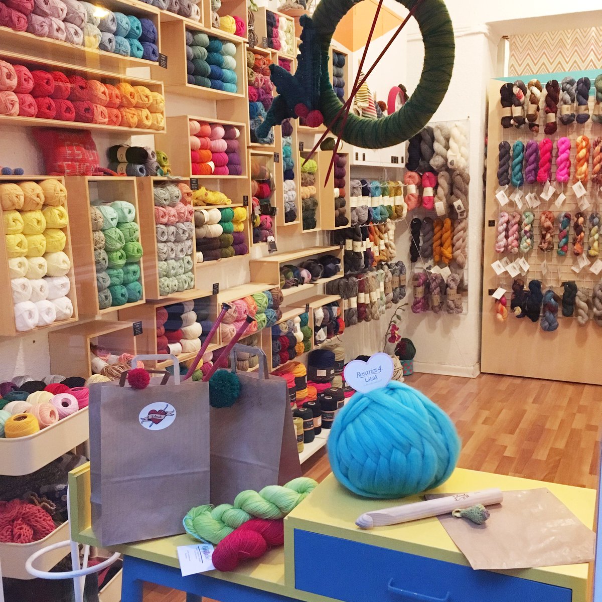 Casi, casi todo a punto para celebrar el tercer aniversario de Lalanalú. ¡Mañana os esperamos!