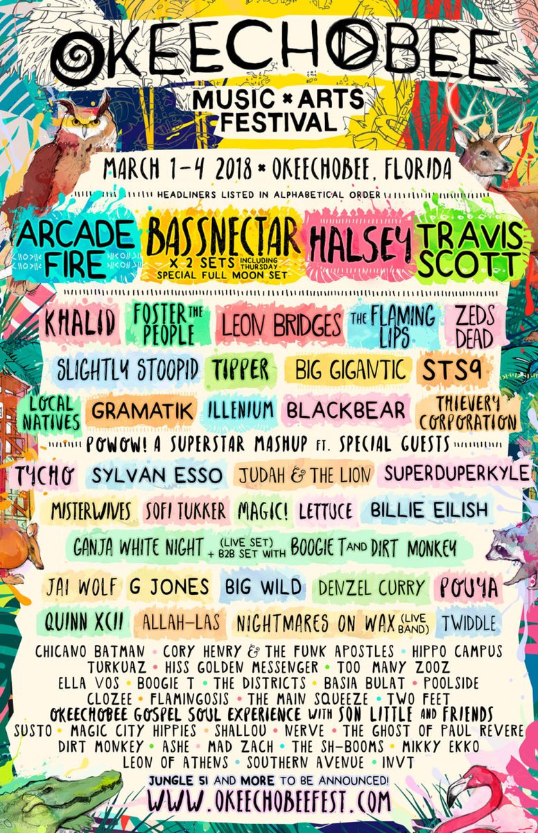 Round Hill Music (@roundhillmusic) on Twitter photo It's a family affair!!! <a href="/bassnectar/">Bassnectar</a> + <a href="/Gramatik/">Gramatik</a> + <a href="/lettucefunk/">Lettuce</a> + <a href="/sofitukker/">SOFI TUKKER</a>! <a href="/zyncmusic/">ZYNC</a> #okechobeefestival #roundhillmusic It's a family affair!!! <a href="/bassnectar/">Bassnectar</a> + <a href="/Gramatik/">Gramatik</a> + <a href="/lettucefunk/">Lettuce</a> + <a href="/sofitukker/">SOFI TUKKER</a>! <a href="/zyncmusic/">ZYNC</a> #okechobeefestival #roundhillmusic