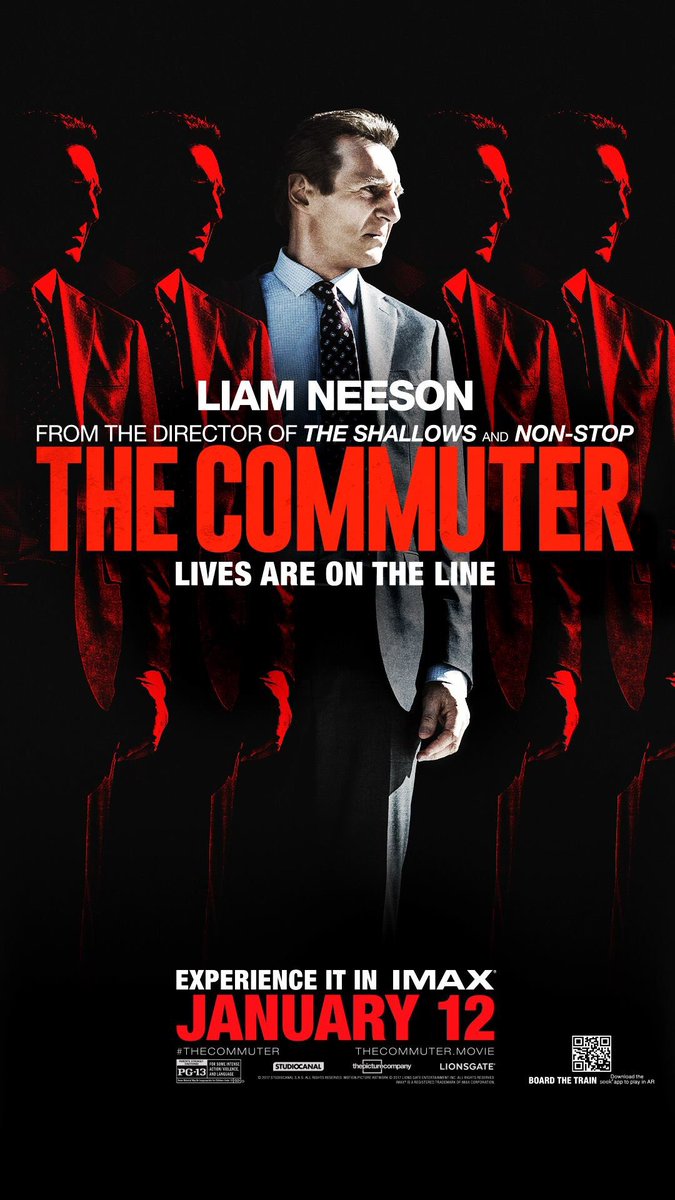 neesonliamm's tweet photo. This poster is Awesome ❤️😍🙏🙏🙏#trailerking #liamneeson #thecommuter https://t.co/AxPRGLIkN2