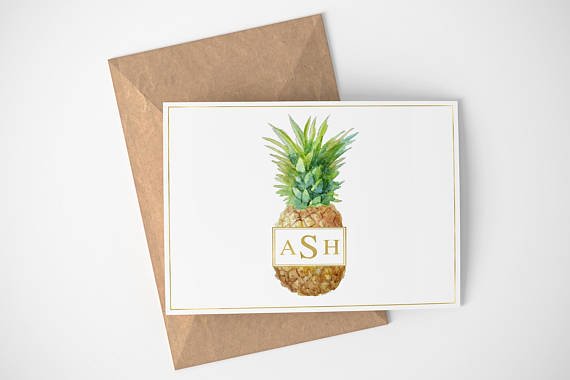 Crafty_Life_'s tweet image. Pineapple Gifts - Personalized Notecards - Monogram #papergoods @EtsyMktgTool etsy.me/2fWFhhT #customnotecards #namenotecards
