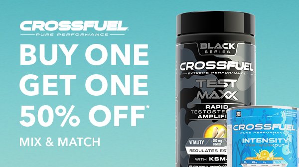 GNCCanada's tweet photo. December 15th to 17th: BUY ONE, GET ONE 50% OFF - MIX & MATCH your favourite @CrossfuelPure products! Find a store near you: https://t.co/1uMEWMueBc
#gnccanada #fitness #crossfuelpureperformance #crossfuel #crossfuelblack #attackwithblack https://t.co/JMMPhWWOIW