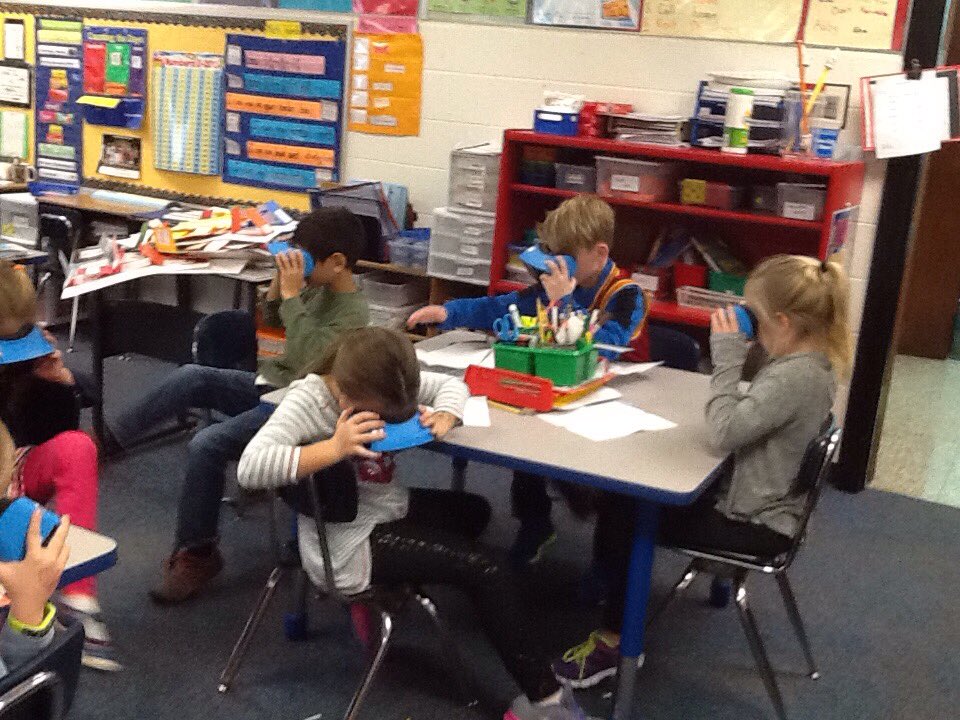 cantorclassroom's tweet image. We are on an expedition searching landforms using our Google expeditions kit