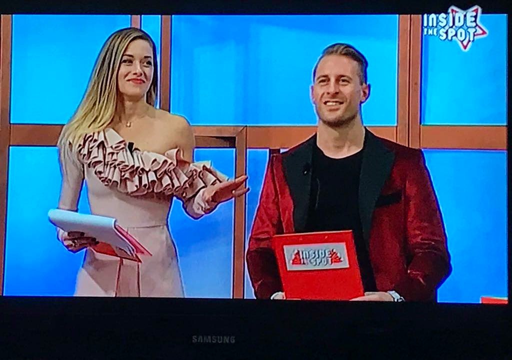 MicheleSimoncin's tweet photo. Buona la prima!! 😎

#InsideTheSpot #TV #MicheleSimoncini #GF #AliceBellagamba #Amici https://t.co/FKIKgR0Ohx