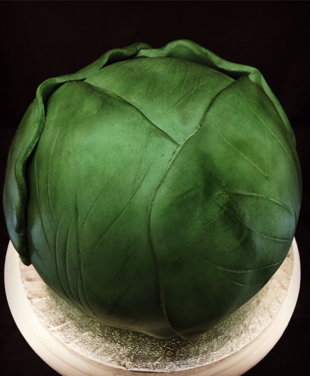 sally_laker's tweet photo. This years family Christmas Cake #Brusselsprout #christmascake #lovethemorhatethem ❤❤ https://t.co/U2NRbErze1