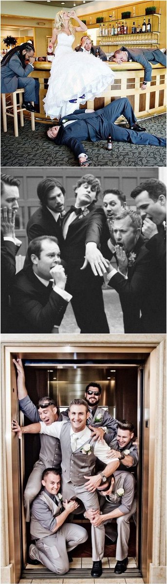 whitedressbride's tweet photo. #funnyfriday is here! Its the end of the week and everyone needs a good laugh. Don't forgot to include the groomsmen for some fun shots! #weddingshot #weddingphotography #funny #humorouswedding #wichitabride #instabride #weddedbliss #weddingplanning #thewhitedressict https://t.co/Nynd3HRTEp