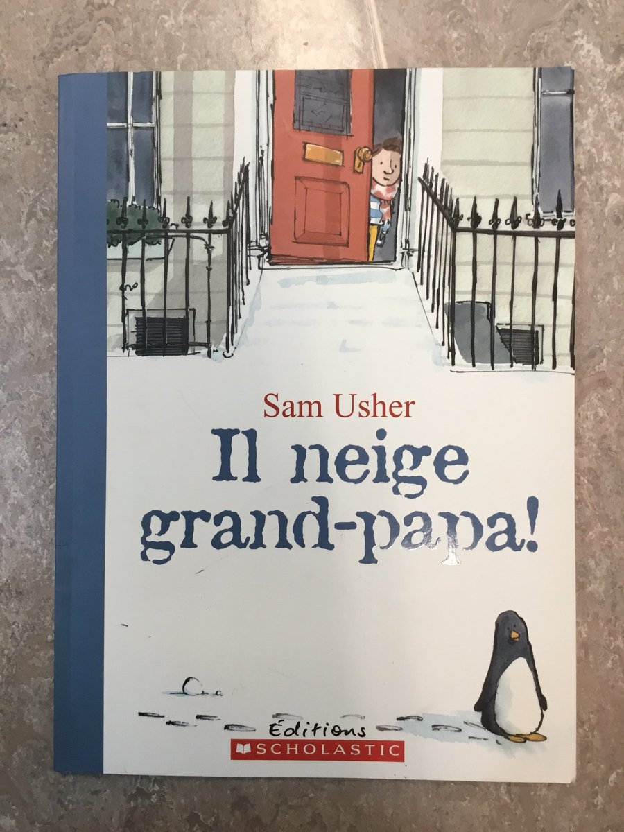 #defimulti Notre livre preféré est Il neige grand-papa. c’est l’histoire d’un petit garçon qui voulait être le premier au parc et sans oblier qu’il neige! Mais son grand-papa prend son temps.