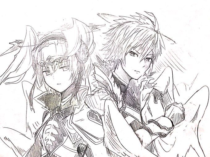 テンション上がってるからといってうまくは描けぬ…だけどうわーいおめっとおめっと!!?? 