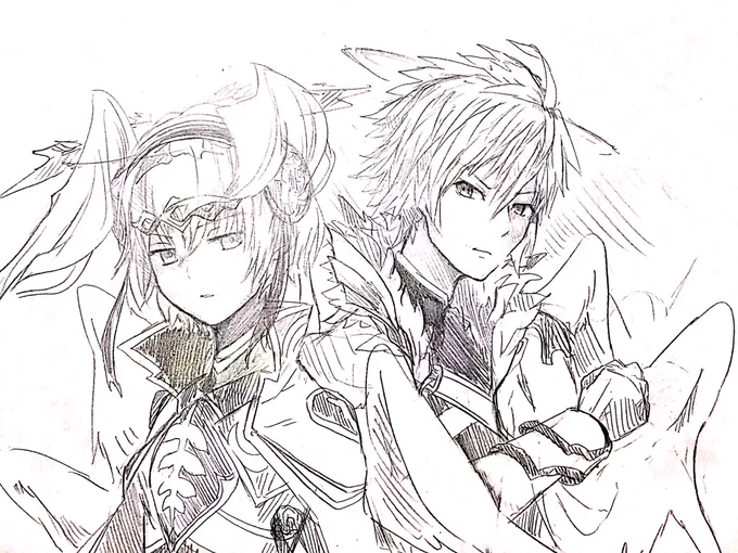 テンション上がってるからといってうまくは描けぬ…だけどうわーいおめっとおめっと!!?? 